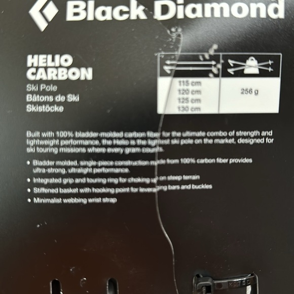 Black Diamond HELIO CARBON SKI POLES - Picture 11 of 12